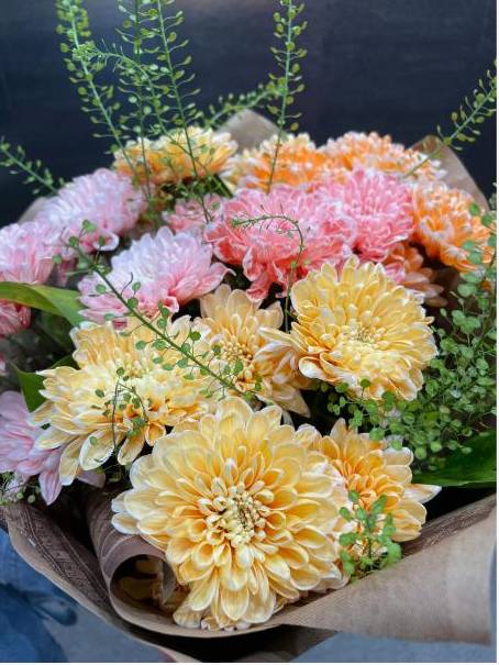 Bouquet composition hands-on
